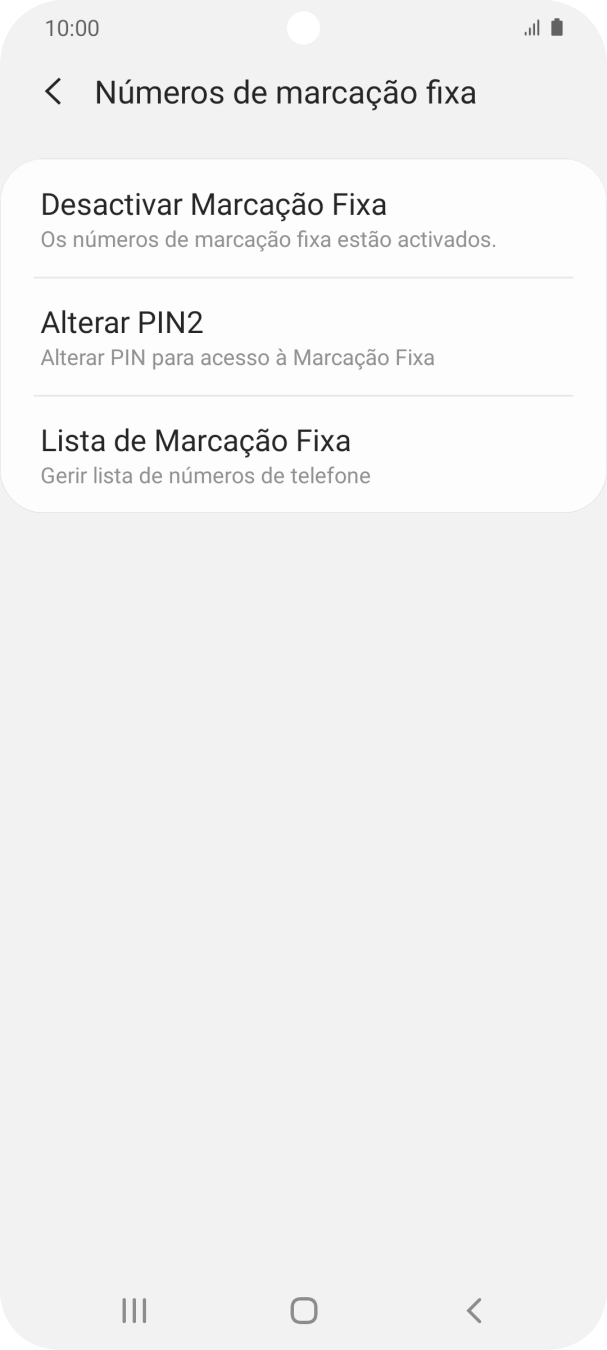 Prima Desactivar Marcação Fixa.
