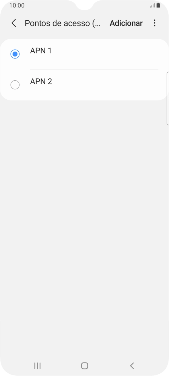 Prima o campo junto à ligação de dados para a ativar.