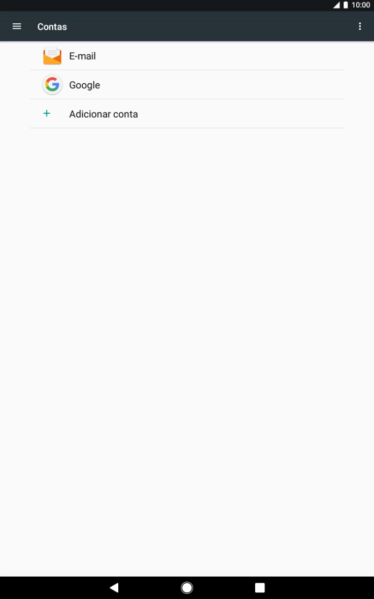 Prima a tecla de início para terminar e voltar ao ecrã inicial.