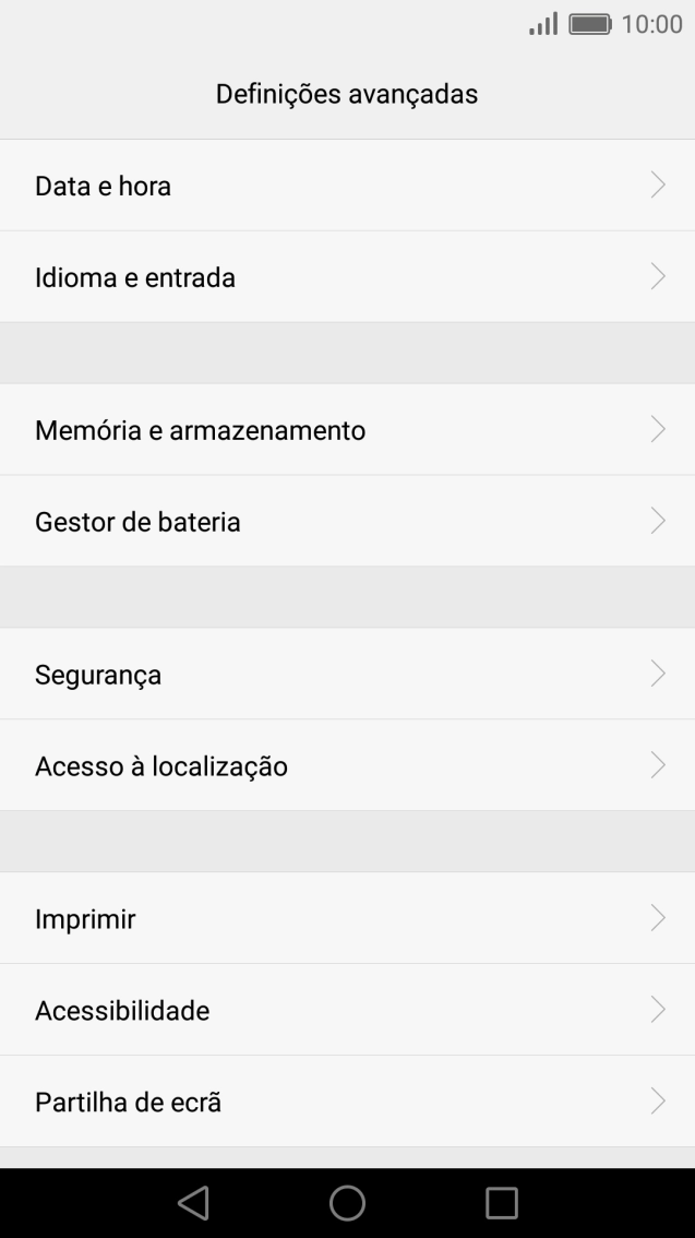 Prima Idioma e entrada.