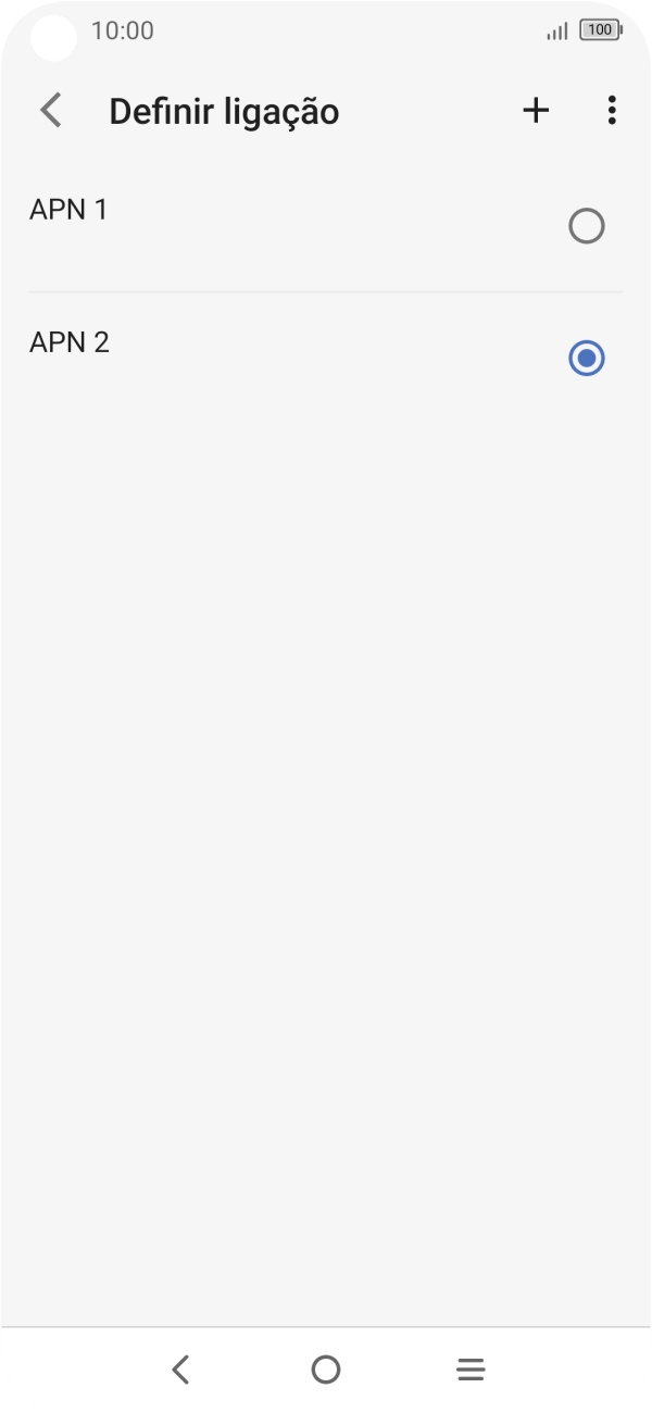 Prima a tecla de início para terminar e voltar ao ecrã inicial.