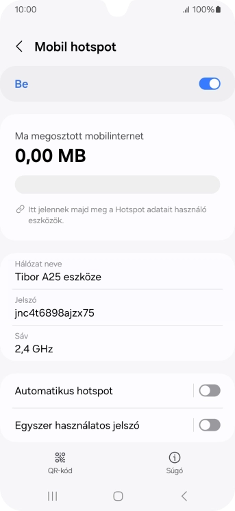 A befejezéshez, és ahhoz, hogy visszatérhess a főképernyőhöz, nyomd meg a főgombot.