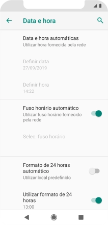 Prima a tecla de início para terminar e voltar ao ecrã inicial.
