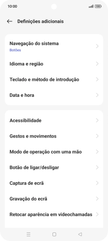 Prima Data e hora.