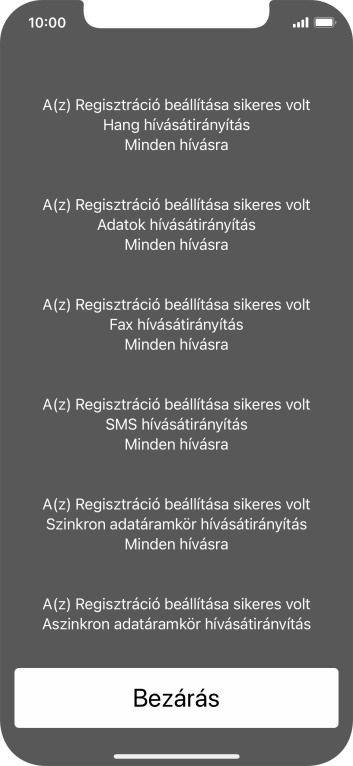Válaszd a Bezárás lehetőséget.