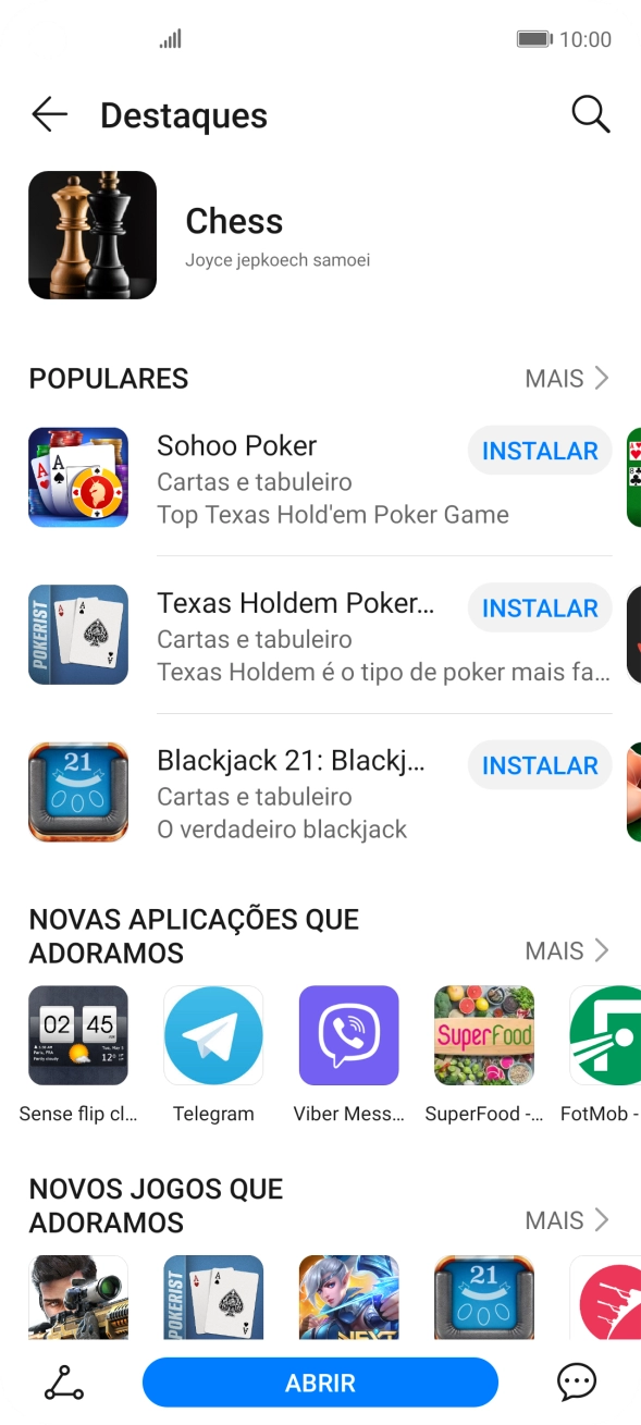 Para voltar ao ecrã inicial, deslize o dedo de baixo para cima a partir da base do ecrã.