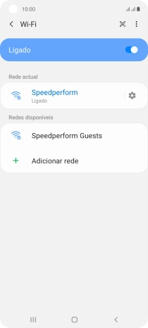 Prima a tecla de início para terminar e voltar ao ecrã inicial.