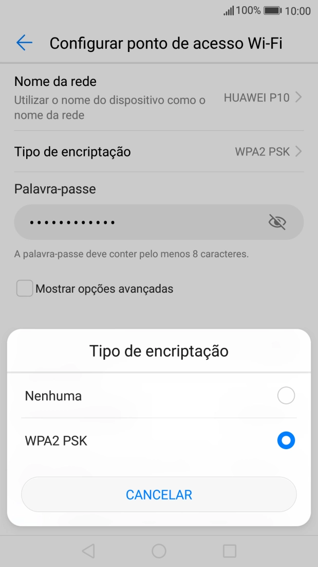 Prima WPA2 PSK.