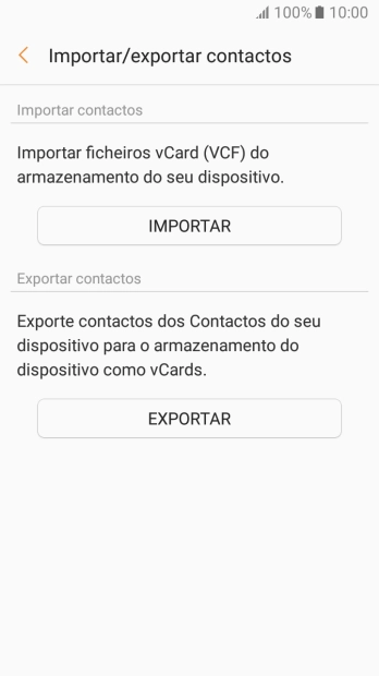 Prima IMPORTAR.