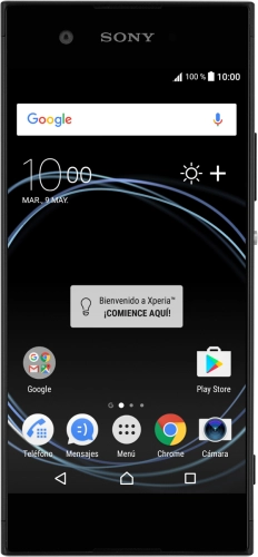 Imagen 1: Vista frontal del Sony Xperia XA1 - Black