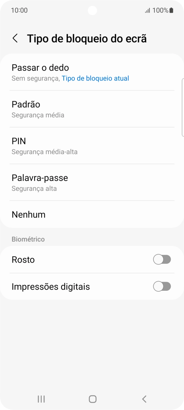 Prima Impressões digitais.