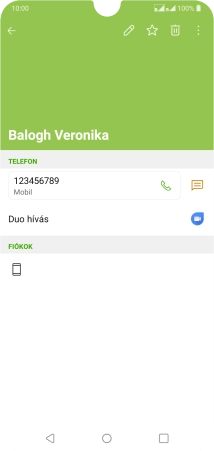 A befejezéshez, és ahhoz, hogy visszatérhess a főképernyőhöz, nyomd meg a főgombot.