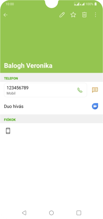 A befejezéshez, és ahhoz, hogy visszatérhess a főképernyőhöz, nyomd meg a főgombot.
