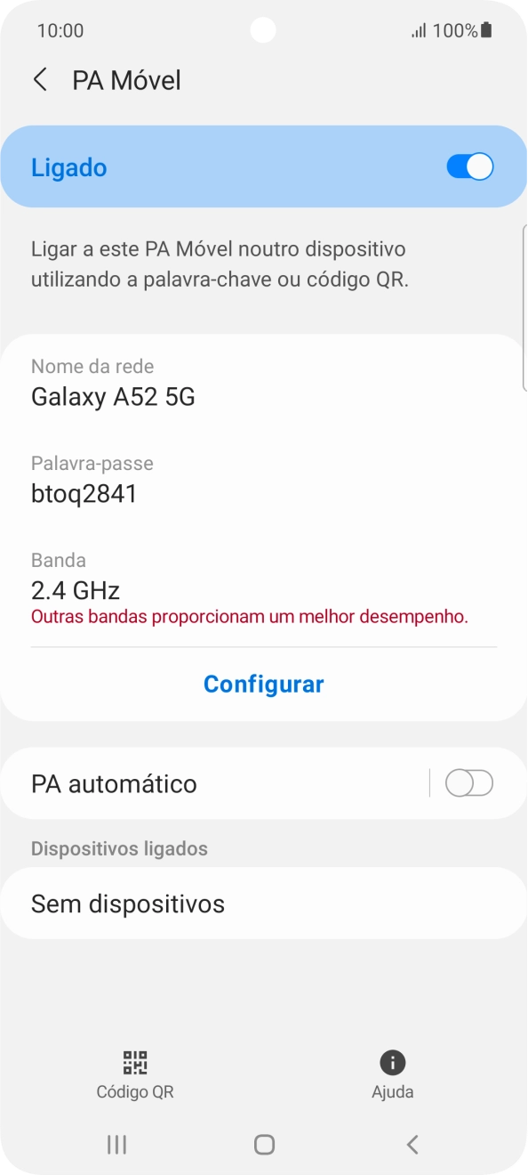 Prima a tecla de início para terminar e voltar ao ecrã inicial.