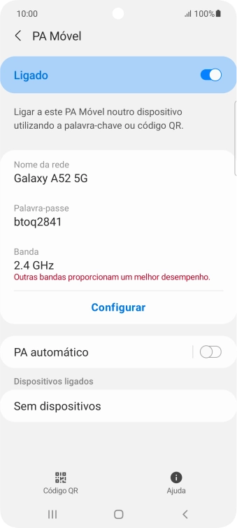 Prima a tecla de início para terminar e voltar ao ecrã inicial.