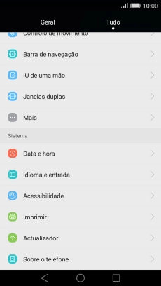 Prima Idioma e entrada.