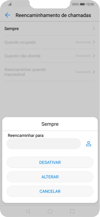 Prima DESATIVAR.