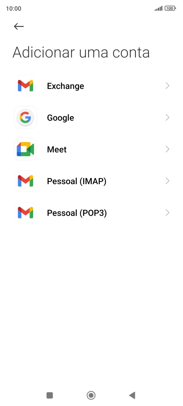 Prima Pessoal (IMAP).