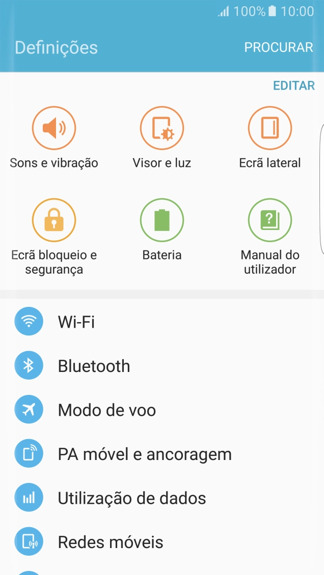 Prima PA móvel e ancoragem.