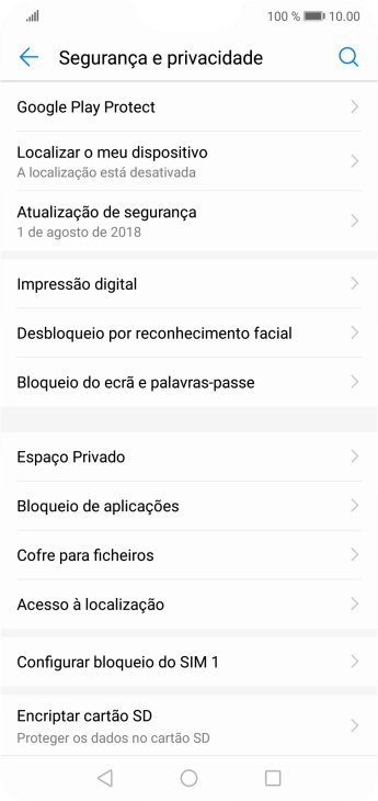 Prima Configurar bloqueio do ‹SIM›.