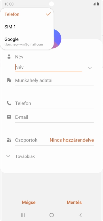 Válaszd a Telefon lehetőséget.