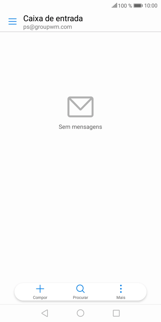 Deslize o dedo sobre o ecrã da esquerda para a direita.