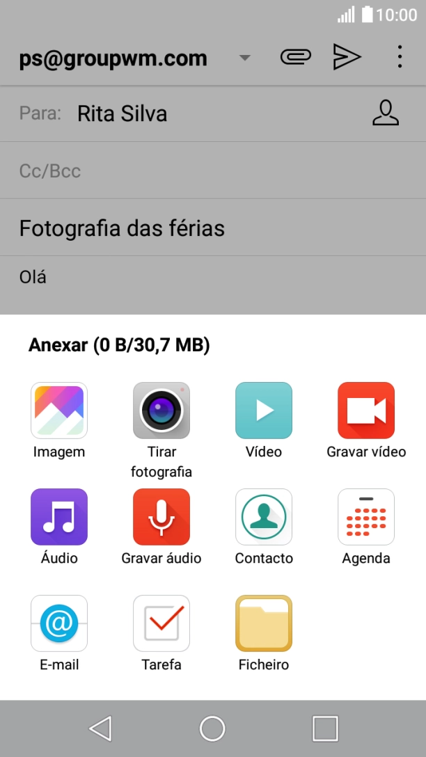 Prima a categoria pretendida.