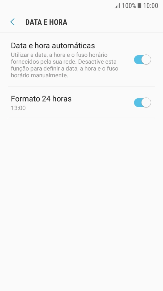 Prima a tecla de início para terminar e voltar ao ecrã inicial.