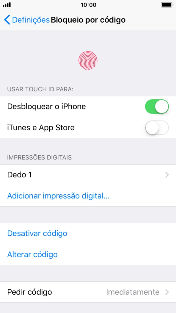 Prima o indicador junto a 