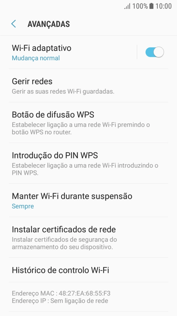 Prima a tecla de início para terminar e voltar ao ecrã inicial.