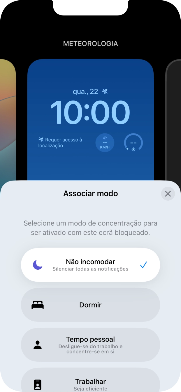 Prima o ícone de encerramento.