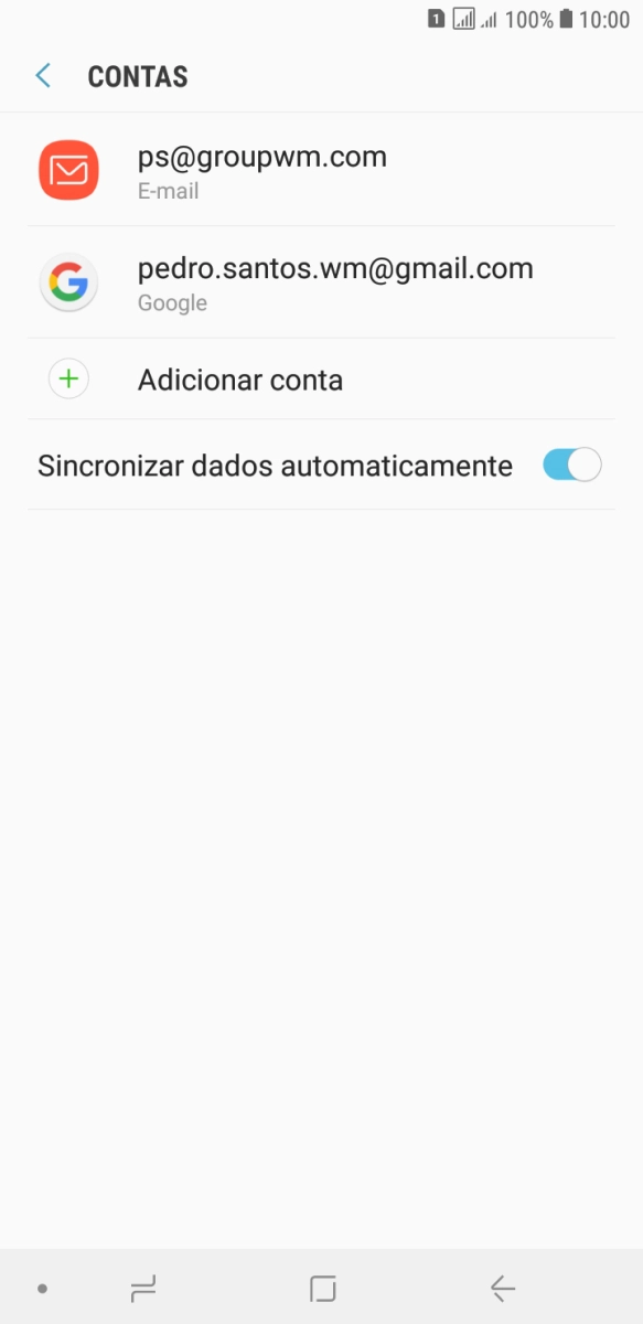 Prima a tecla de início para voltar ao ecrã inicial.