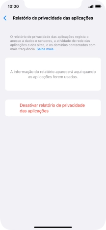 Para voltar ao ecrã inicial, deslize o dedo de baixo para cima a partir da base do ecrã.