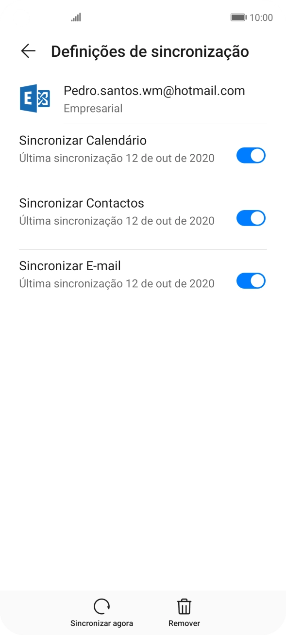 Para voltar ao ecrã inicial, deslize o dedo de baixo para cima a partir da base do ecrã.