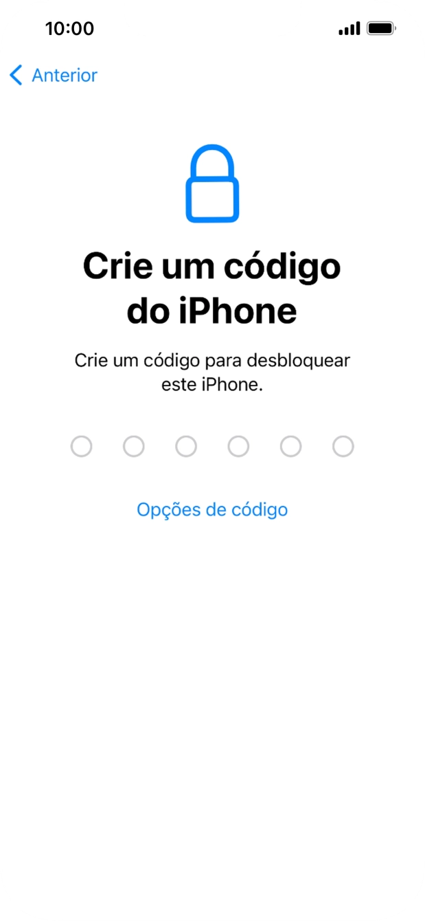 Prima Opções de código.