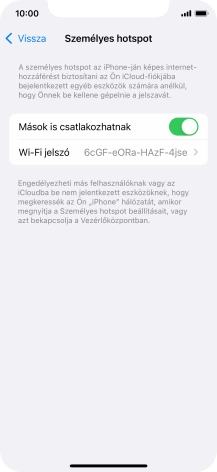 Húzd az ujjad felfelé a kijelző aljáról, hogy visszatérj a kezdőképernyőhöz.
