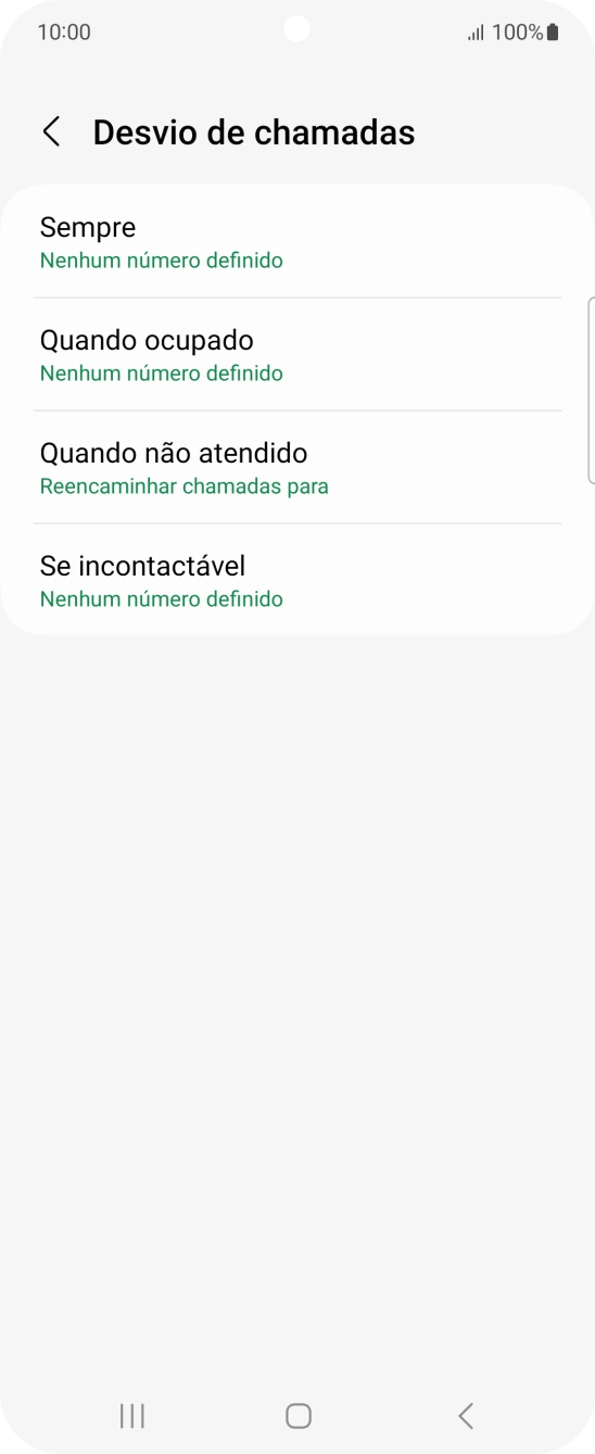 Prima a tecla de início para terminar e voltar ao ecrã inicial.