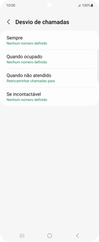 Prima a tecla de início para terminar e voltar ao ecrã inicial.