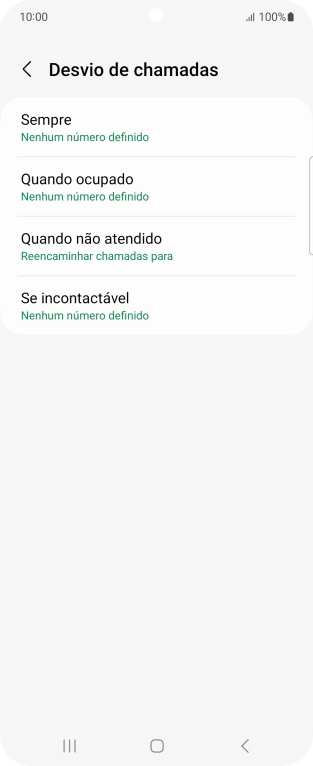 Prima a tecla de início para terminar e voltar ao ecrã inicial.