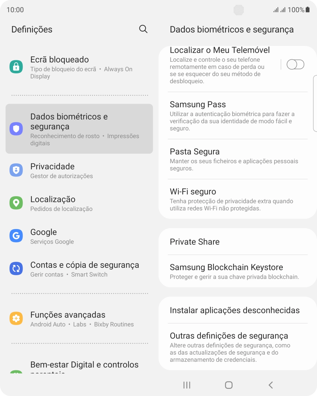 Prima Outras definições de segurança.