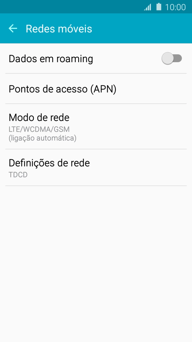 Prima Pontos de acesso (APN).