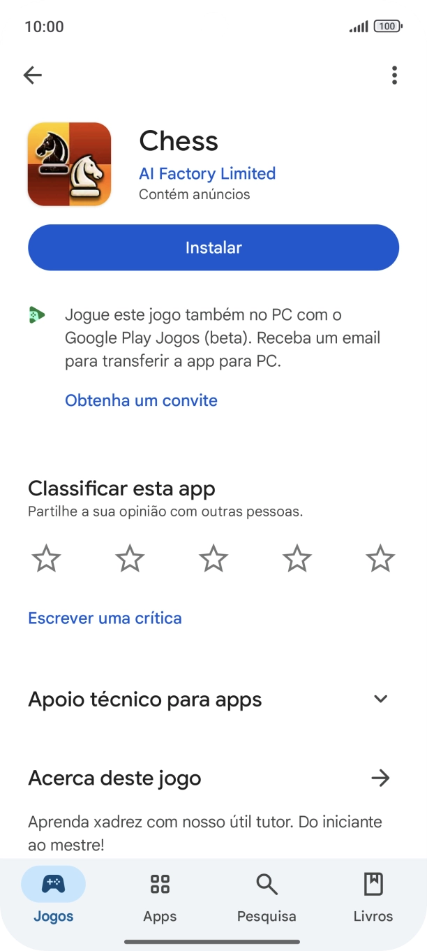 Para voltar ao ecrã inicial, deslize o dedo de baixo para cima a partir da base do ecrã.