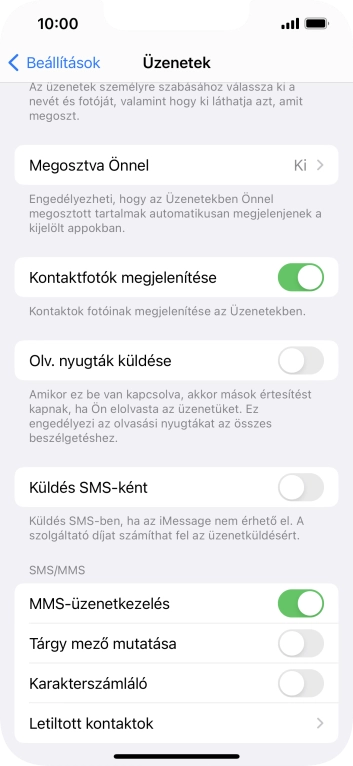 Húzd az ujjad felfelé a kijelző aljáról, hogy visszatérj a kezdőképernyőhöz.