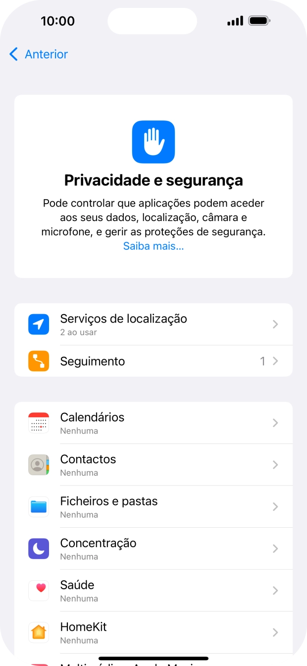 Prima Serviços de localização.