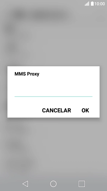 Introduza iproxy.vodafone.pt e prima OK.