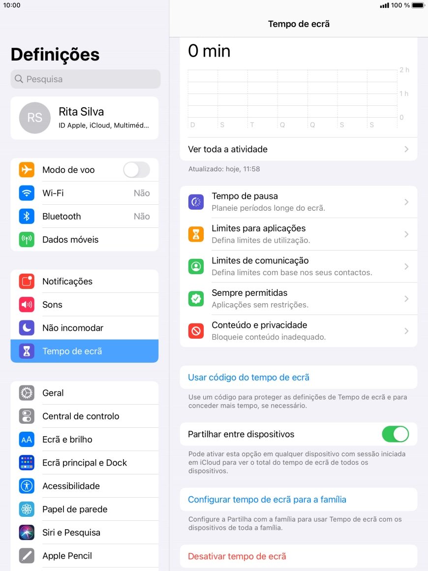 Prima Tempo de pausa.