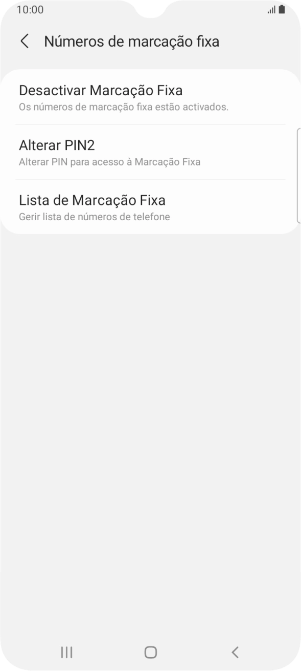 Prima Desactivar Marcação Fixa.