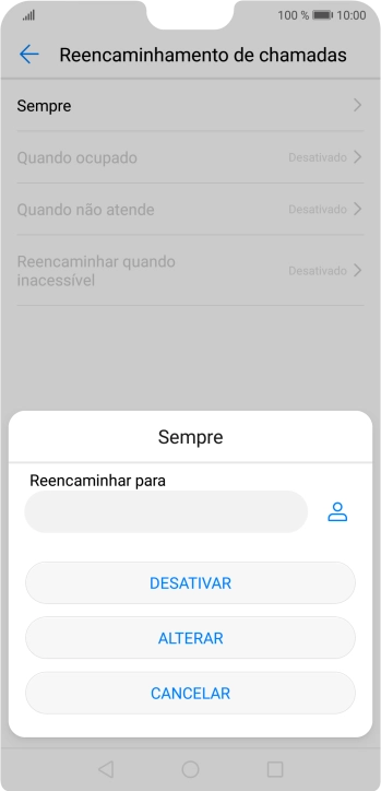 Prima DESATIVAR.