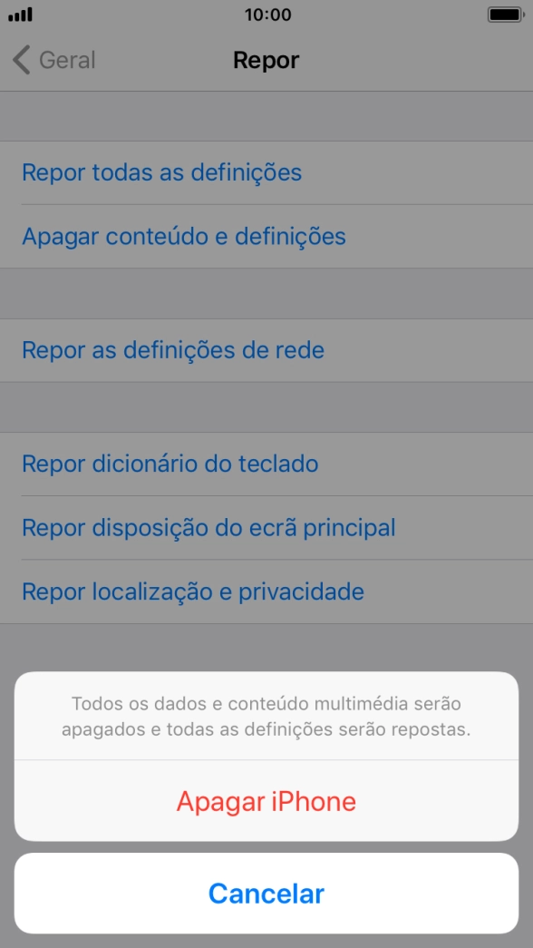 Prima Apagar iPhone.