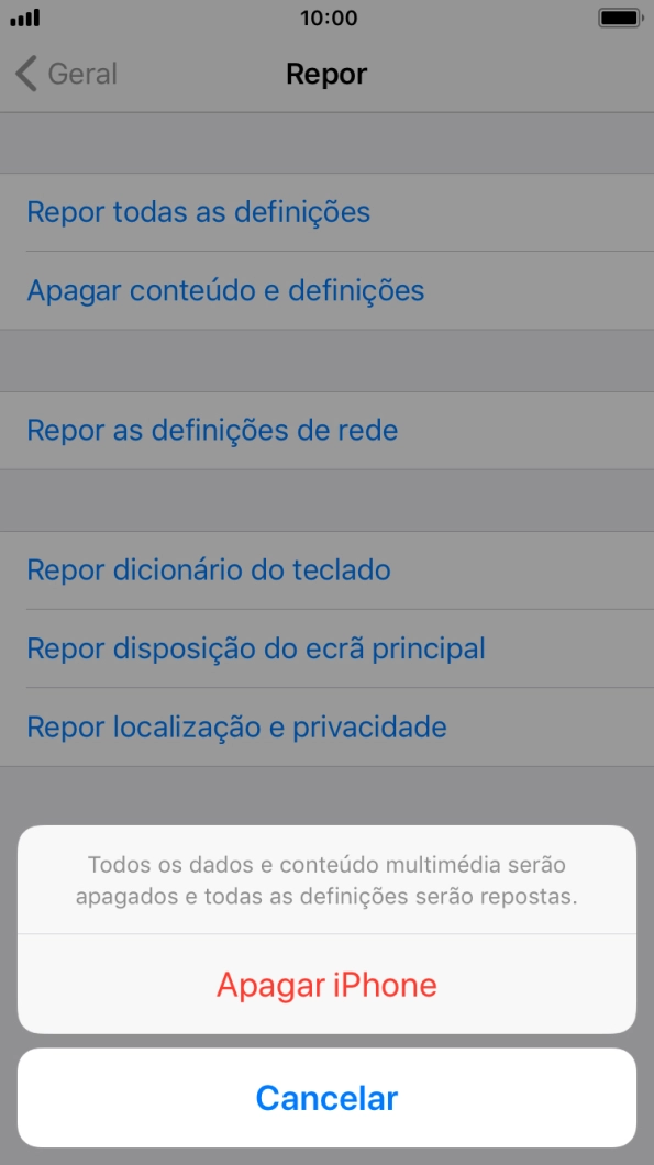Prima Apagar iPhone.